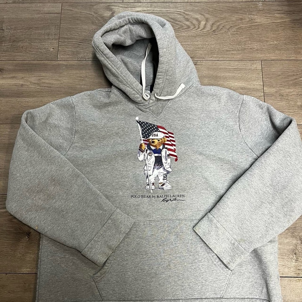 Polo bear hoodie